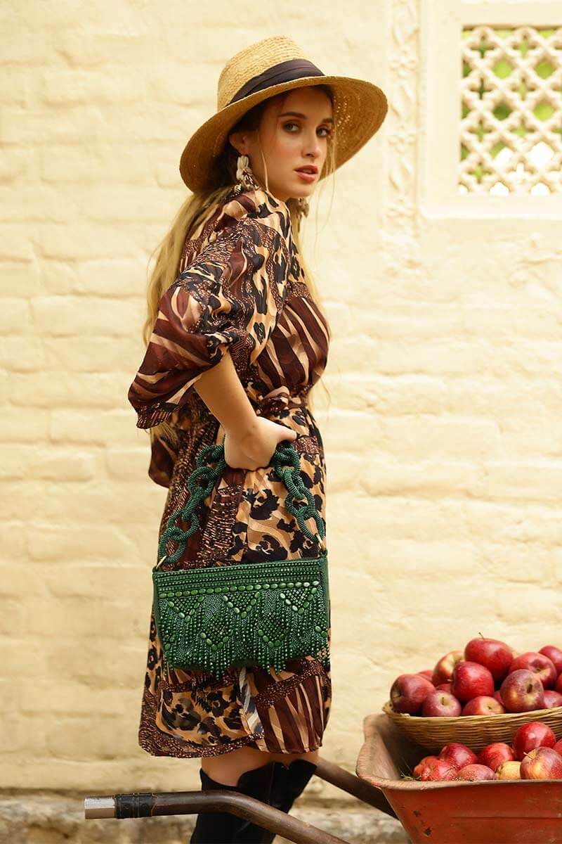 アメリヴィンテージ L BALL BEADS BAG Ameri（アメリ）の「METAL BALL BEADS BAG（ショルダーバッグ）」 - WEAR