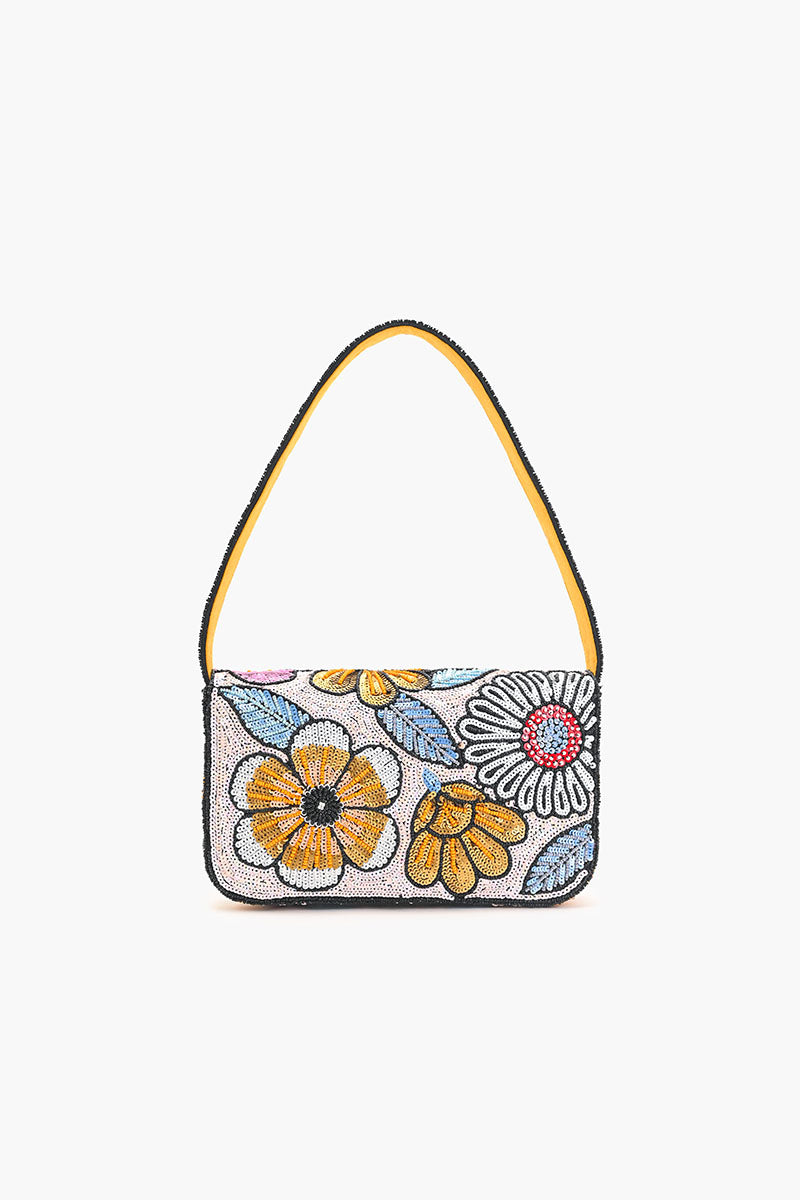 Daisy Daydream Embellished Shoulder Bag | America & Beyond