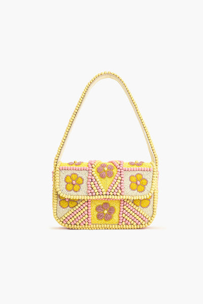Butter Blossom Beaded Bag | America & Beyond
