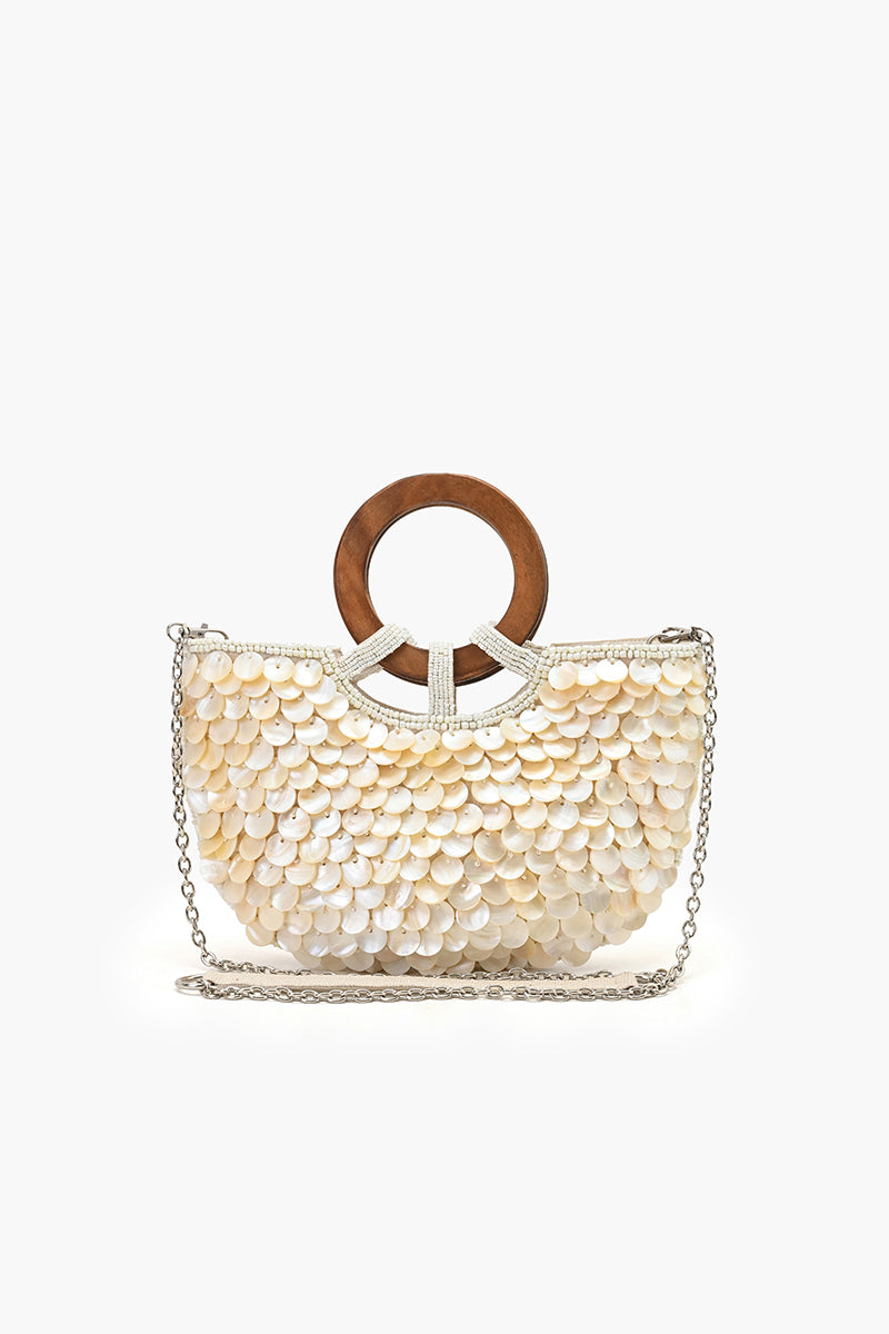 Mermaid Scale Top Handle Bag | View 6