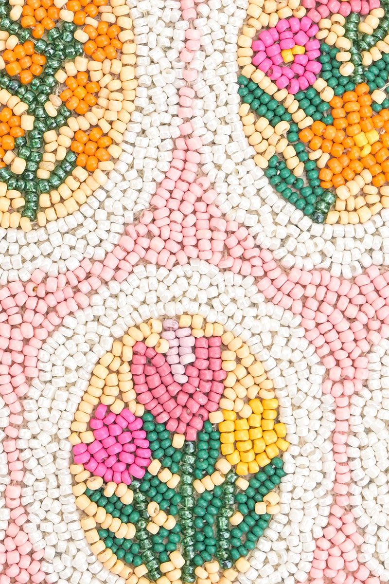 Blooming Medallions Beaded Shoulder Bag | America & Beyond