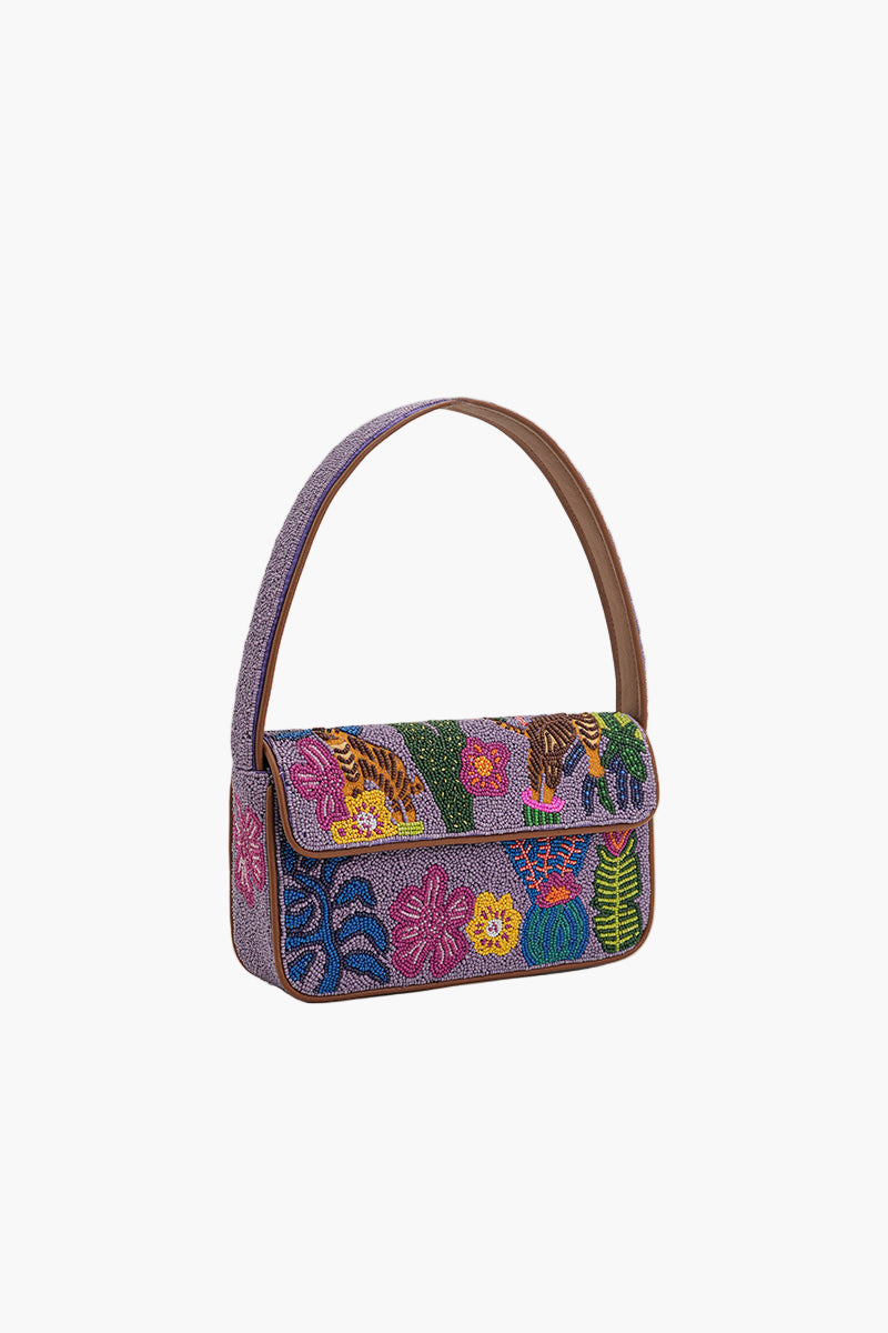 Jungle Queen Embellished Shoulder Bag