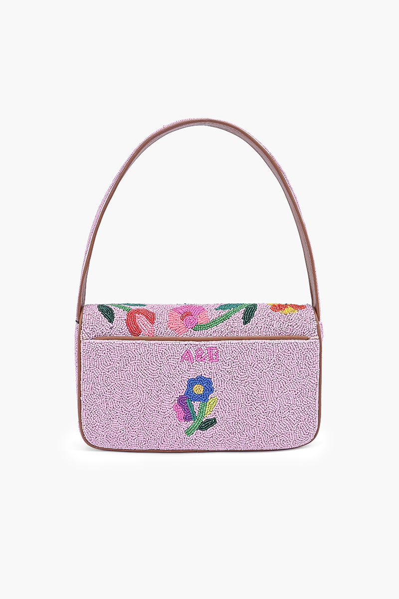 Floral Melody Embellished Shoulder Bag | View 5