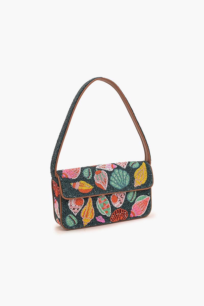 Sea Shell Beaded Shoulder Bag | America & Beyond