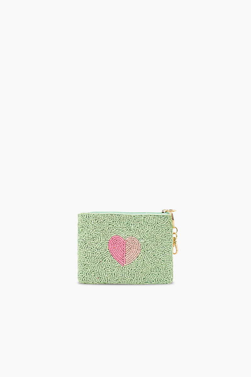 Sweetheart Hand-Beaded Coin Pouch | view 2