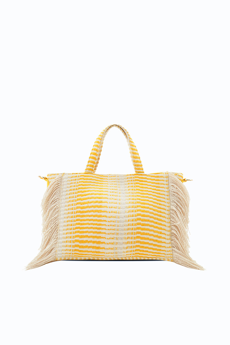 Rio Rhythm Vibrant Beaded Artisan Top Handle Bag