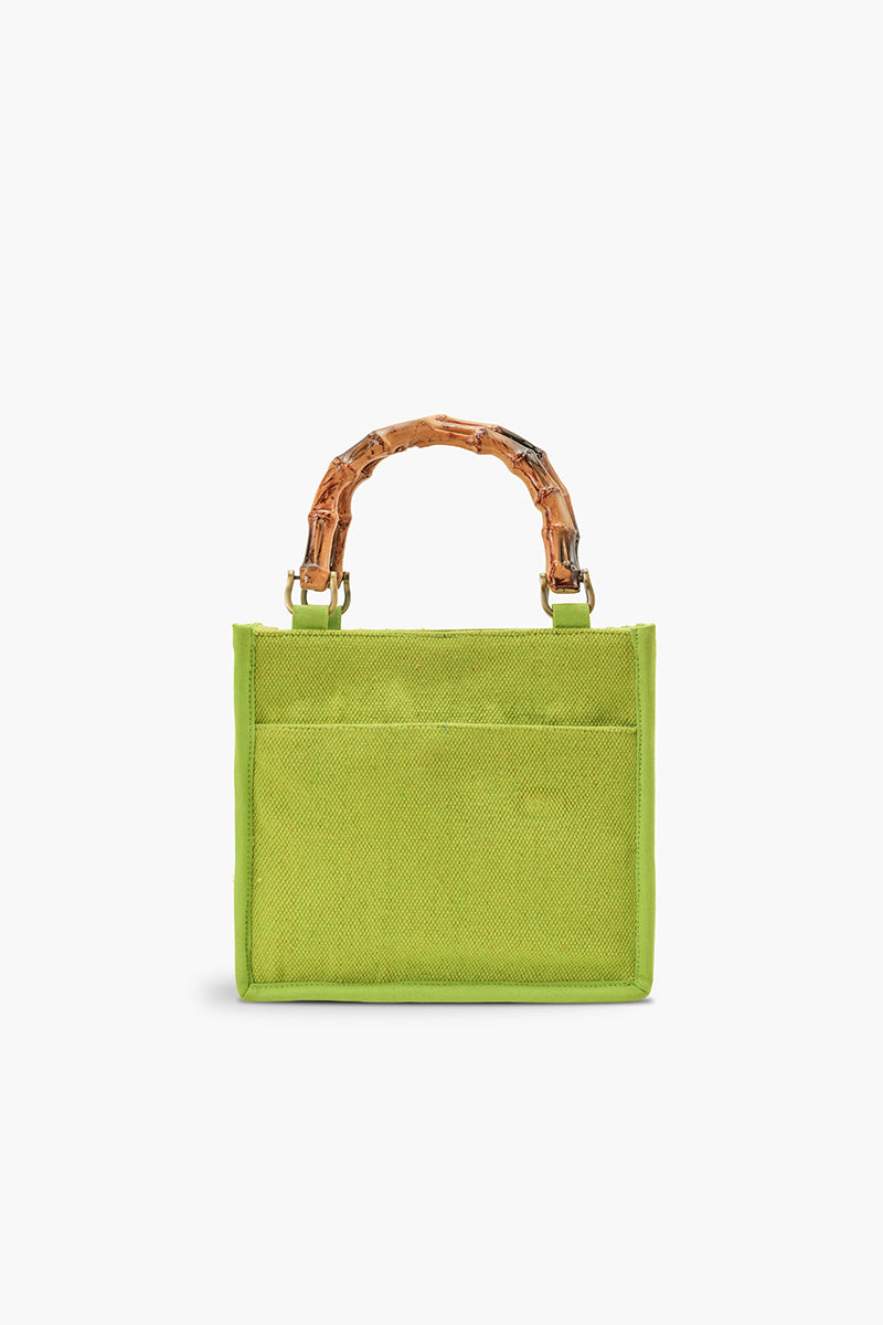 Mod Garden Geo Floral Beaded Mini Tote | View 5