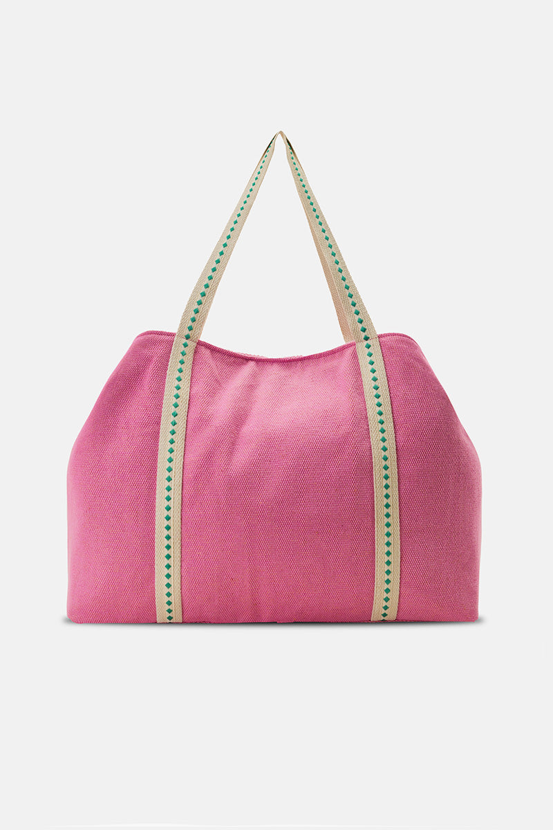 Lily Pond Artisan Beaded Feminine Oversized Tote