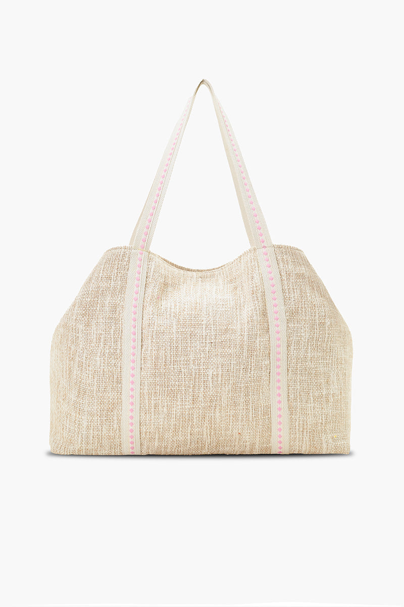 Capri Zest Lemon Strawberry Hibiscus Oversized Tote | View 5