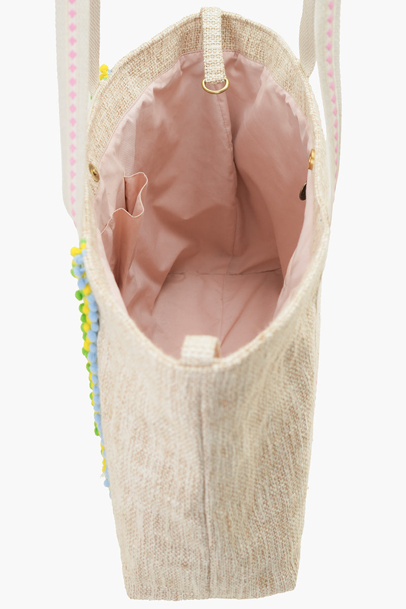 Capri Zest Lemon Strawberry Hibiscus Oversized Tote