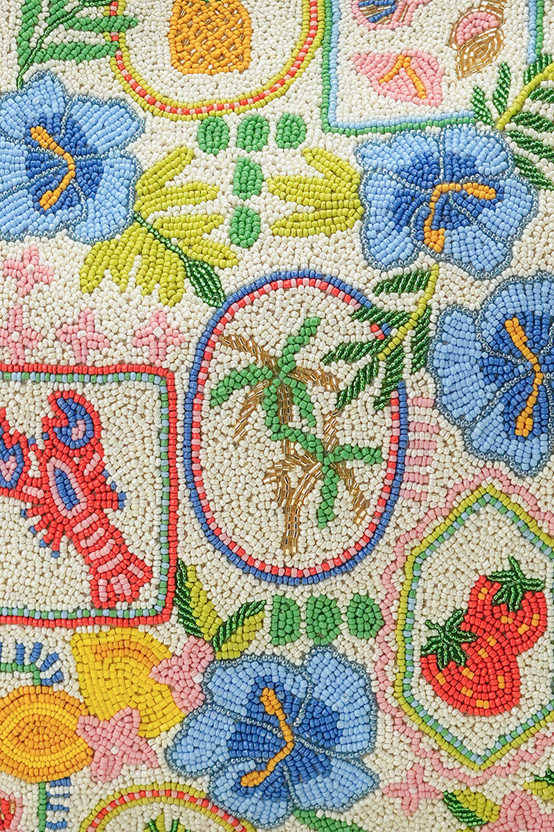 Capri Zest Lemon Strawberry Hibiscus Oversized Tote