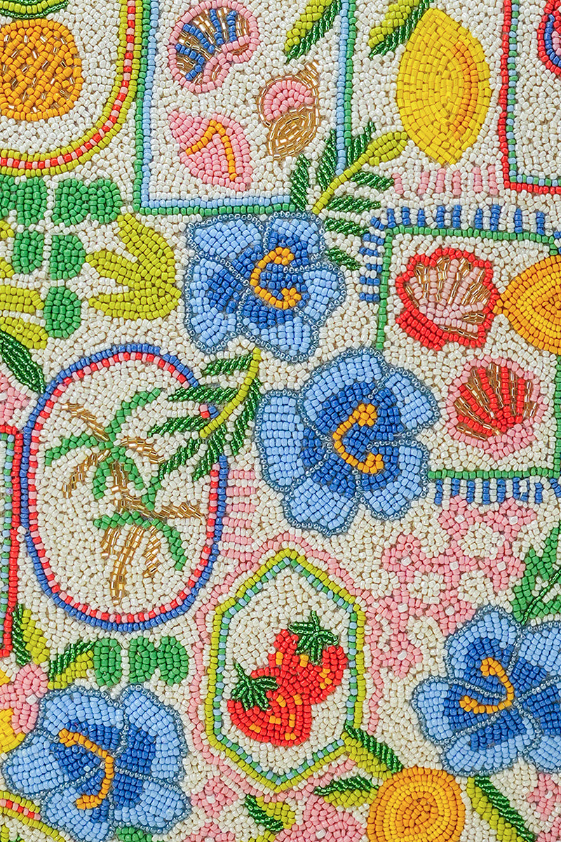 Capri Zest Lemon Strawberry Hibiscus Book Tote