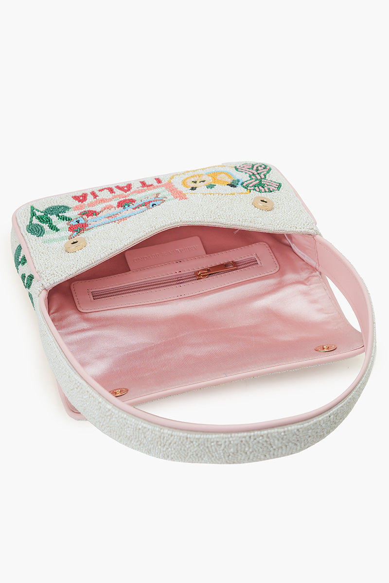 Postcard From Italy Beaded Shoulder Bag | View 6