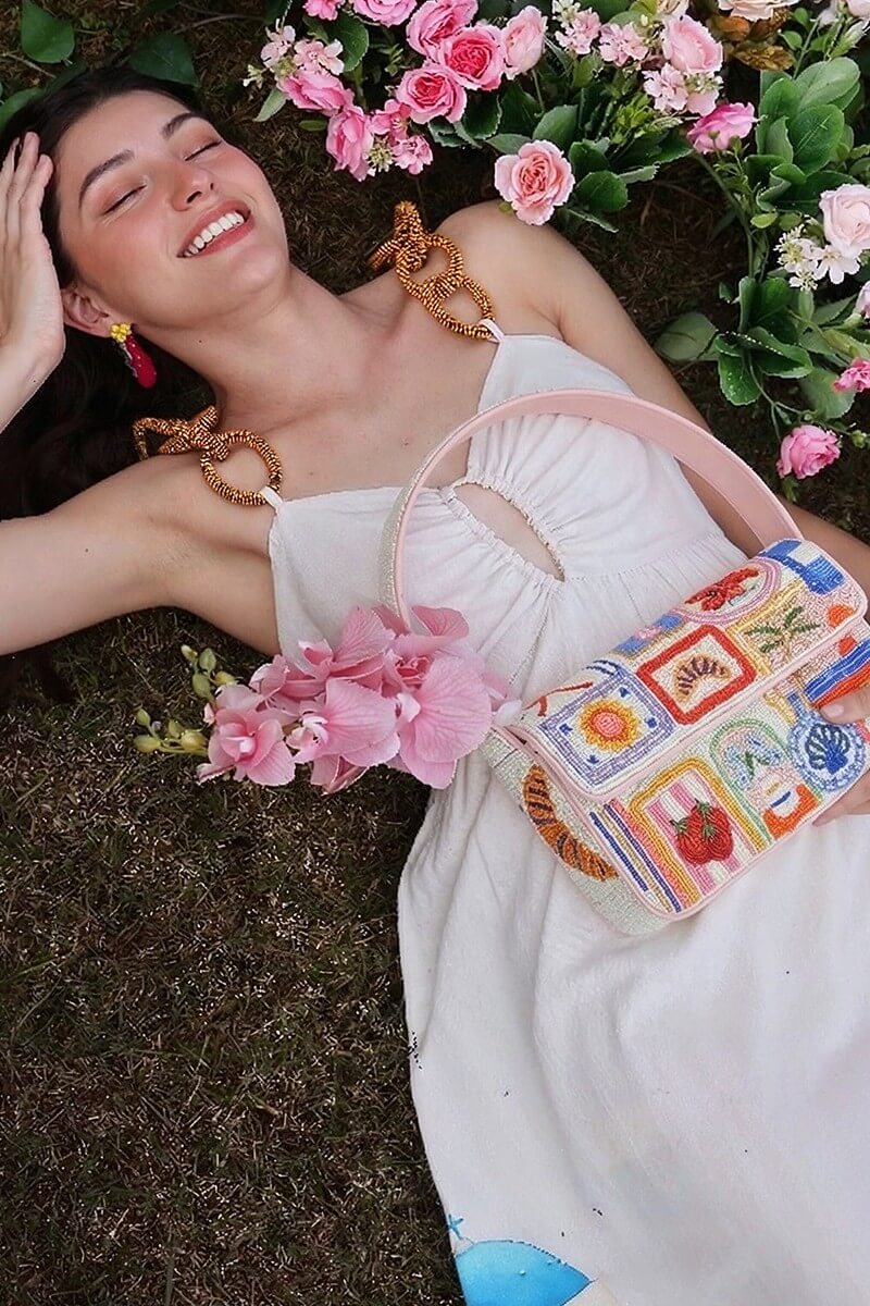 Ultimate Summer Vacay Beaded Shoulder Bag | view 1