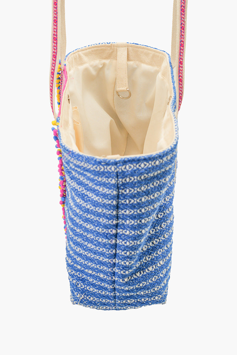 Limoncello Dream Hand-Beaded Oversized Tote