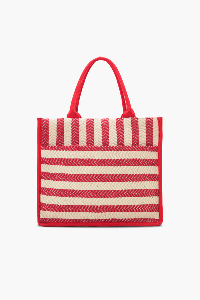 Deep Sea Sardine Beaded Coastal Book Tote | View 5