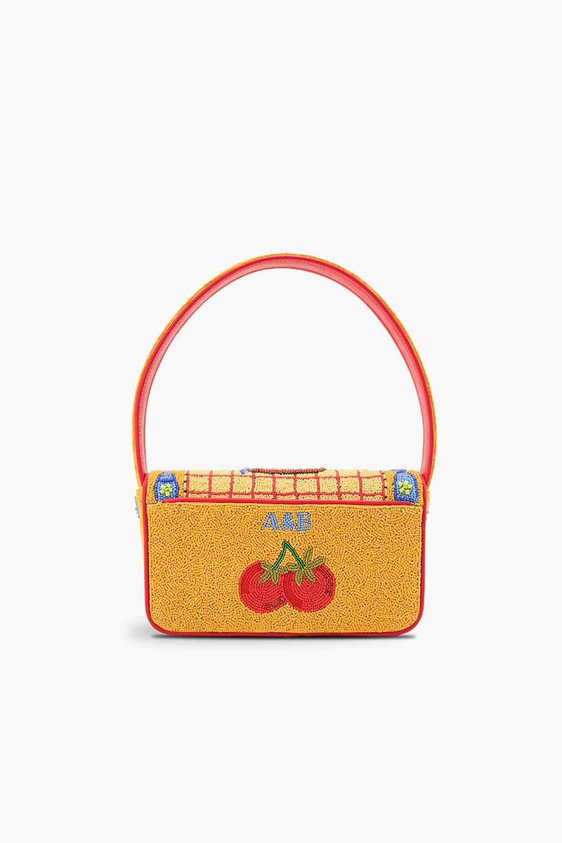 Deep Sea Sardine Beaded Coastal Shoulder Bag | View 5