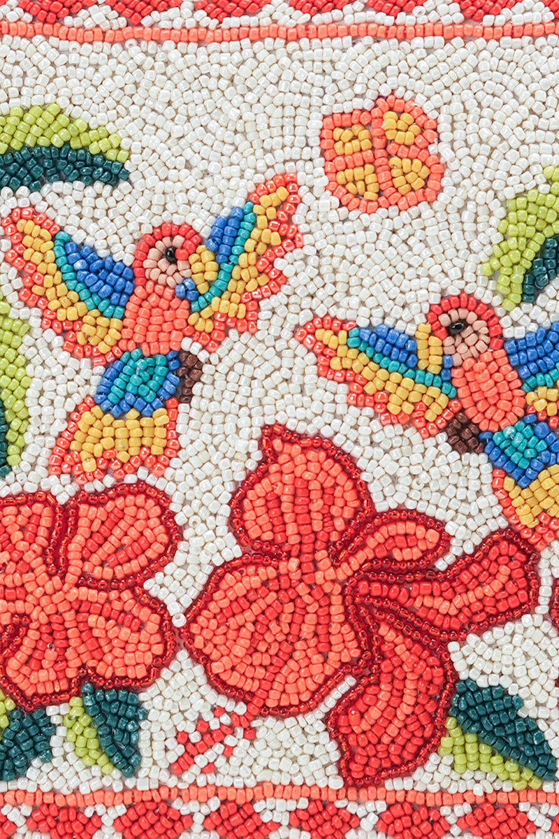 Rio Rhythm Vibrant Beaded Wristlet Clutch | view 2