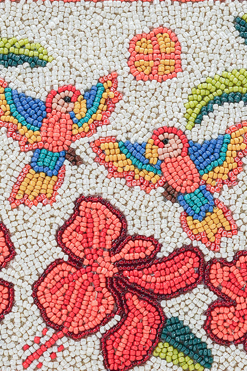 Rio Rhythm Vibrant Beaded Wristlet Clutch | view 2