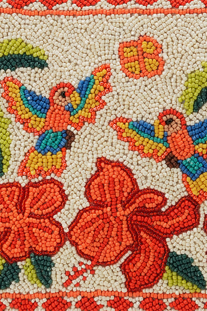 Rio Rhythm Vibrant Beaded Wristlet Clutch | view 2