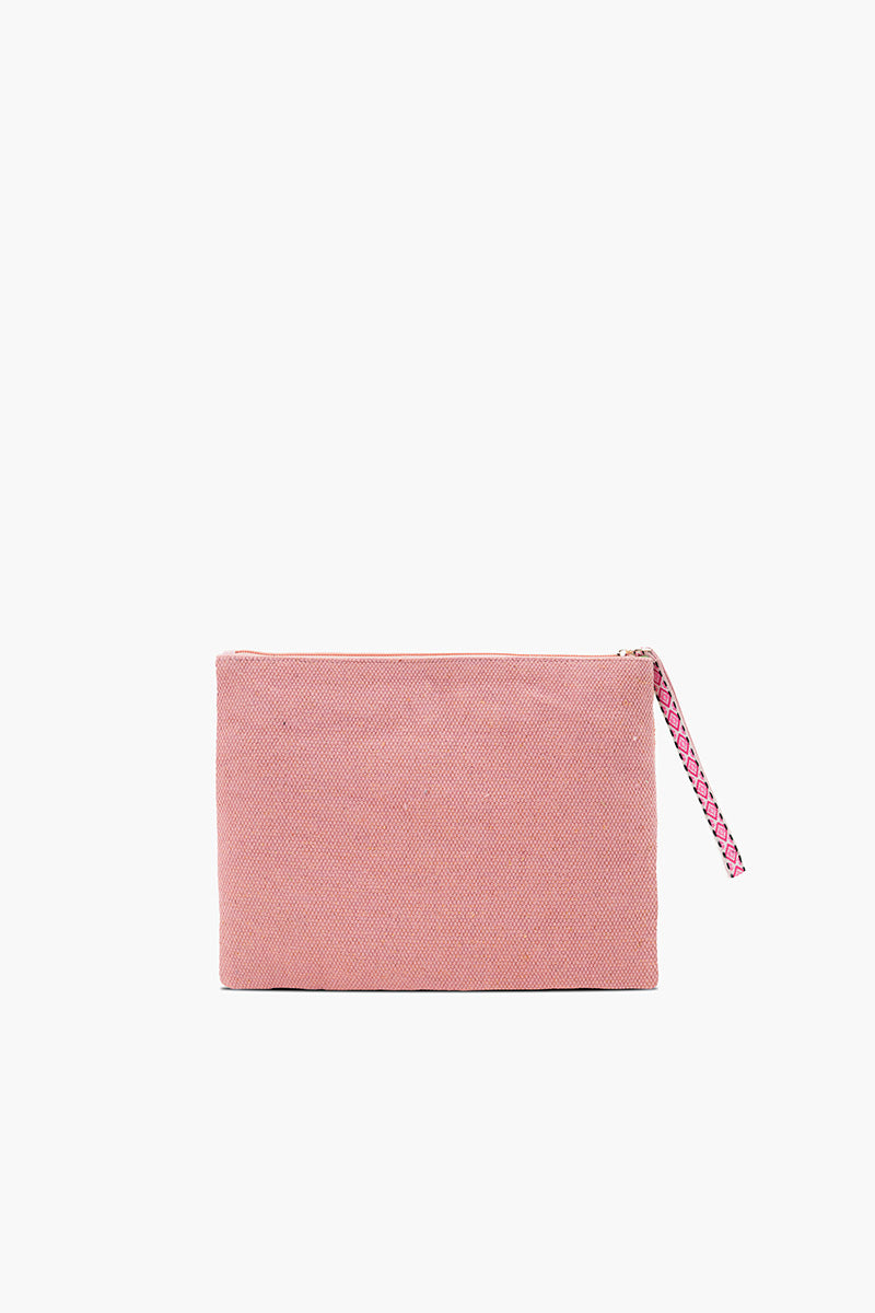 Paradise Found Birds Beaded Wristlet Clutch