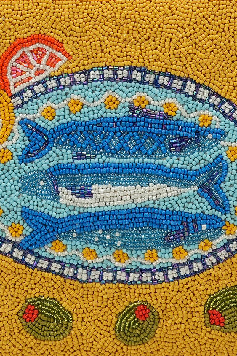 Mediterranean Sardine Wristlet Clutch | view 2