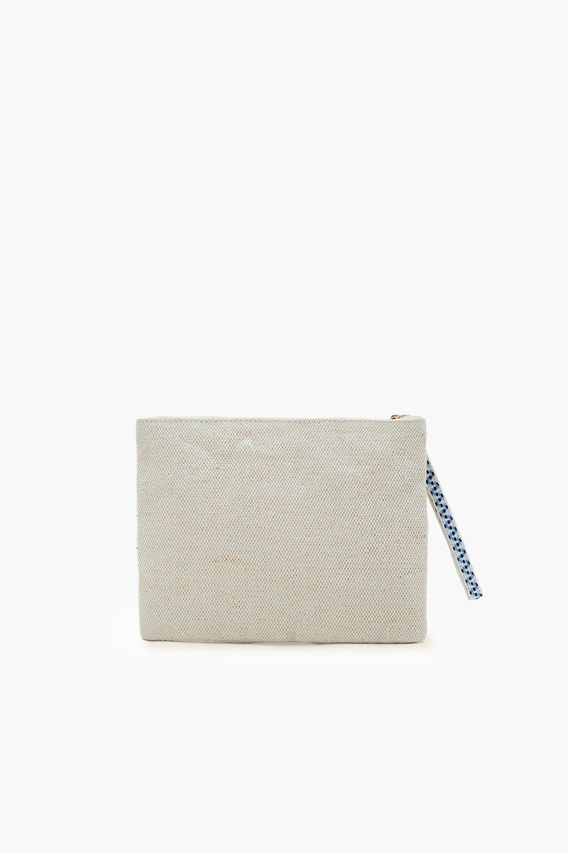 New England Lobster Beaded Wristlet Clutch