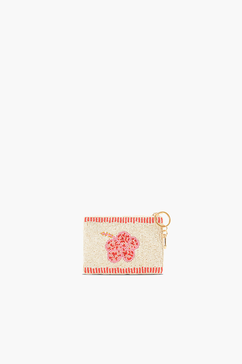 Tropical Harvest Coconut Beaded Coin Pouch | view 2