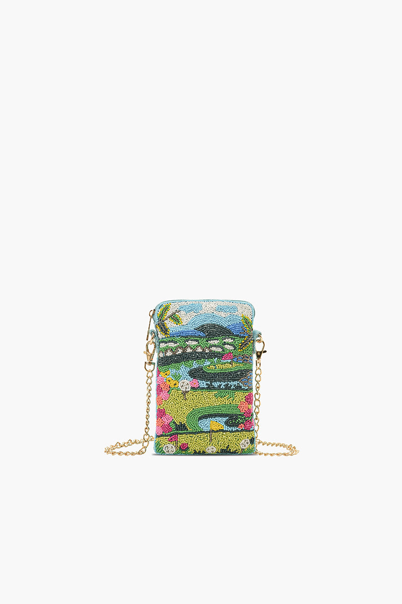 Hand-Beaded Landscape Crossbody Bag | View 1