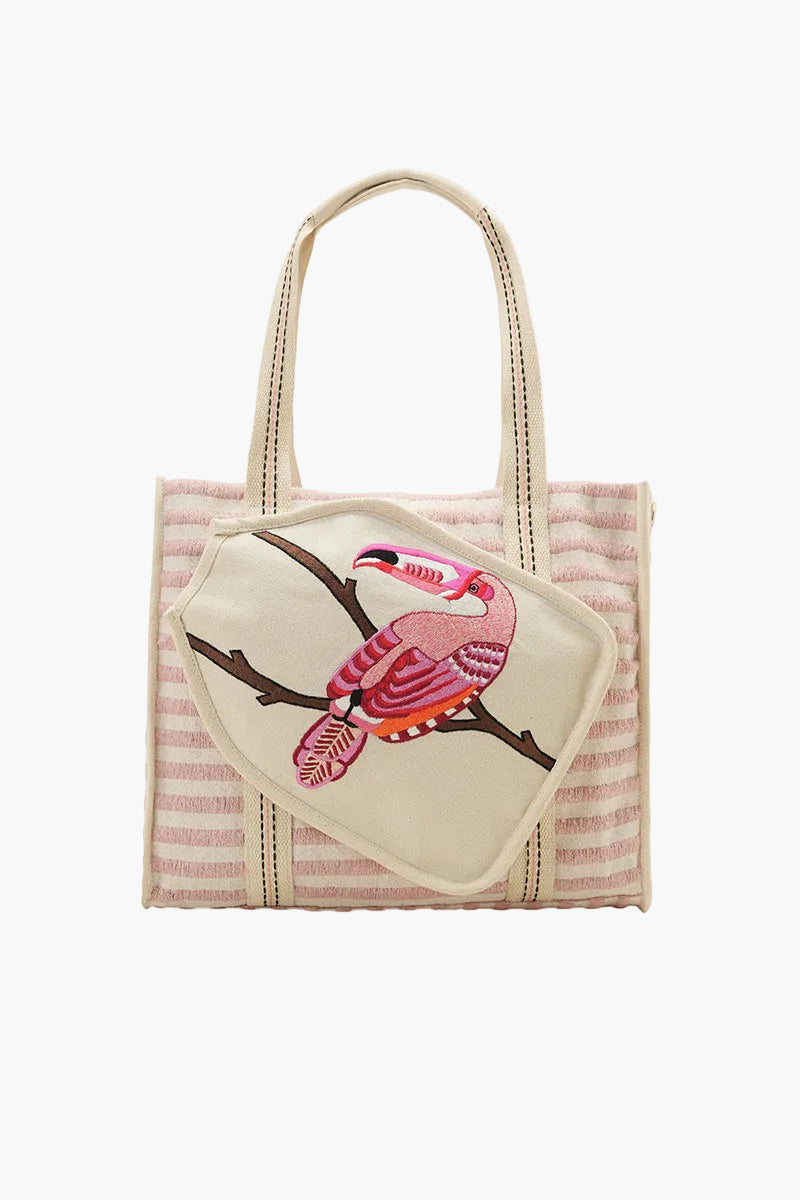 Tropical Toucan Artisan Pickleball Tote | View 1
