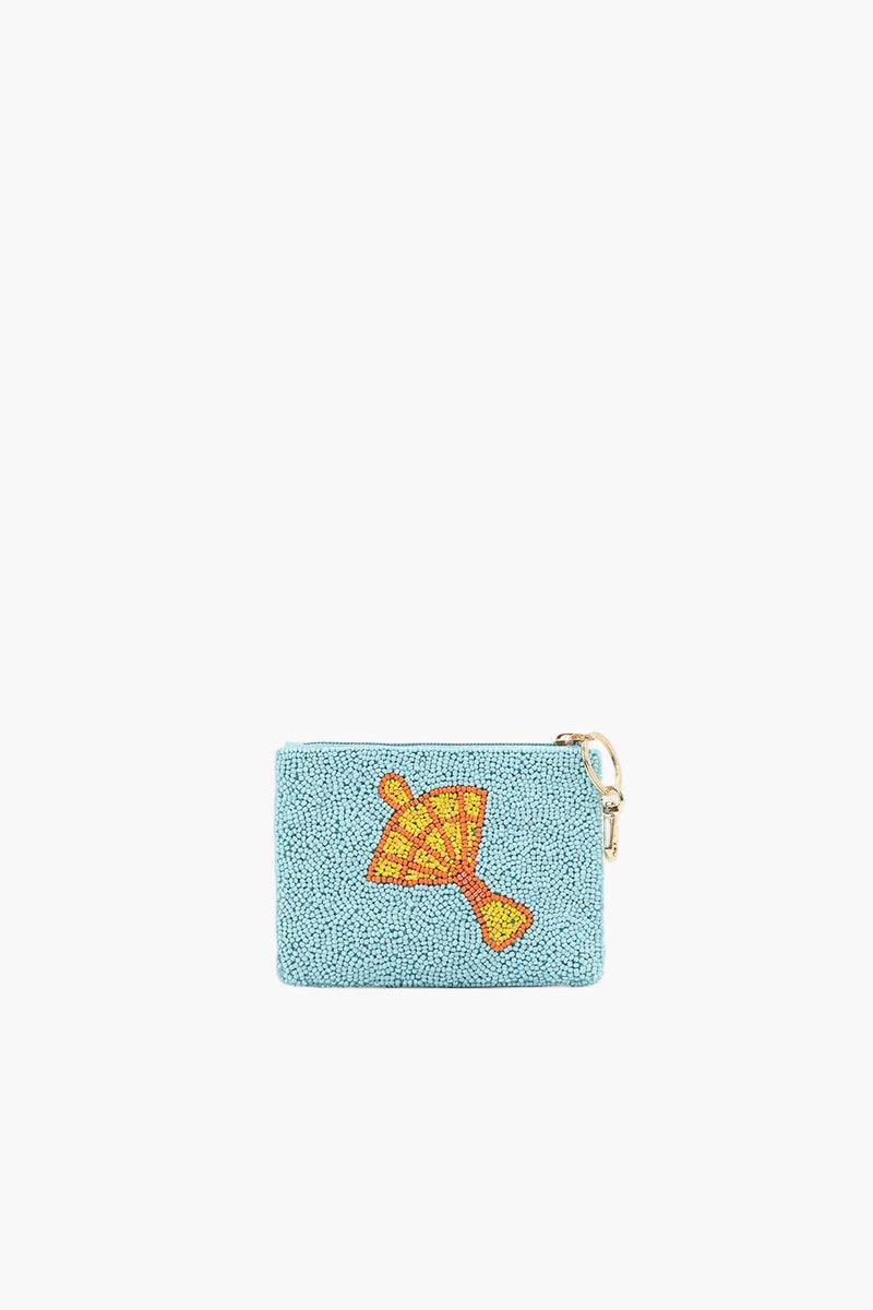 Mahj all day Beaded Coin Pouch | View 2