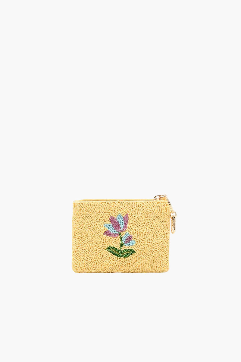 Beaded Mahjong Game Night Coin Pouch | View 2