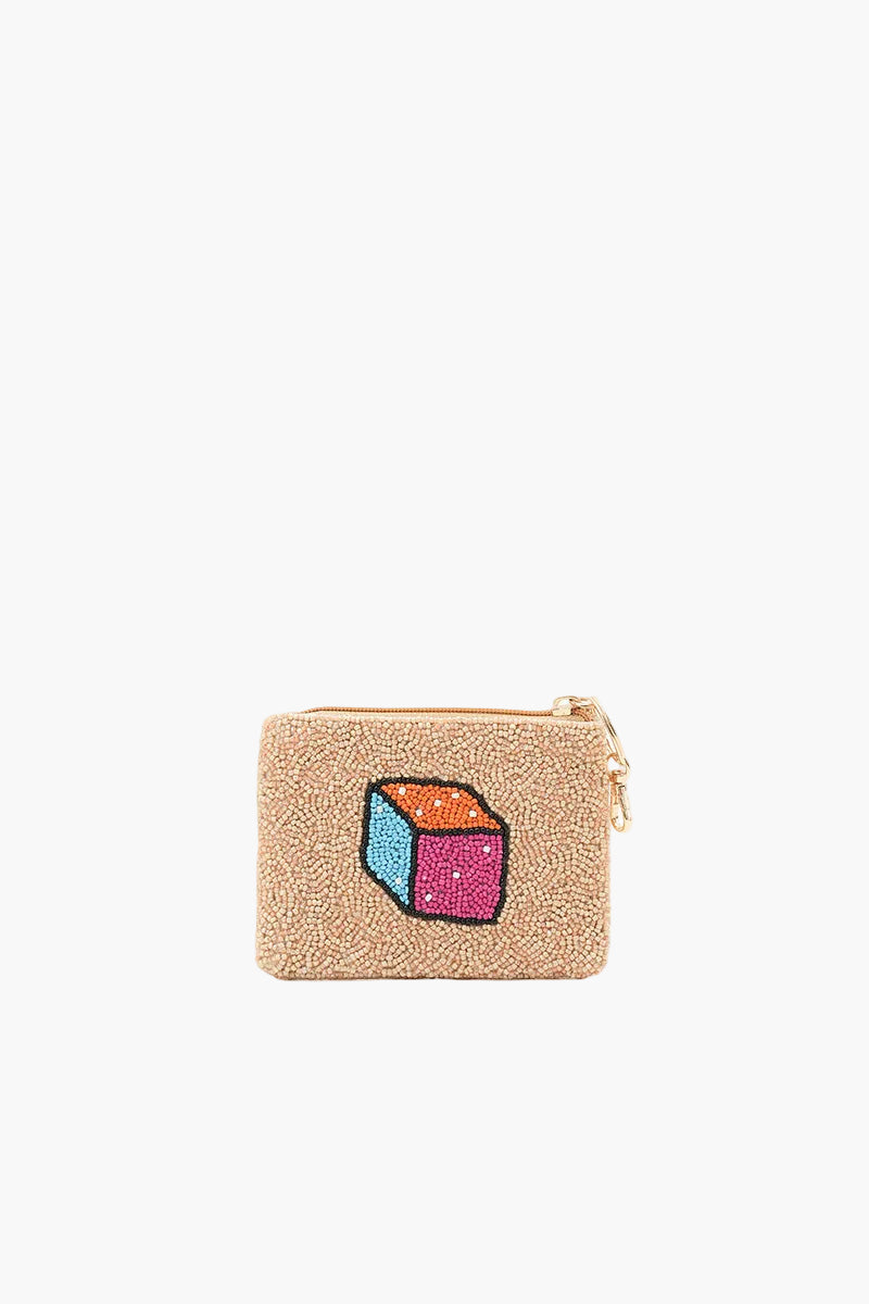 Mahjong Tiles and Cocktail Coin Pouch | View 2