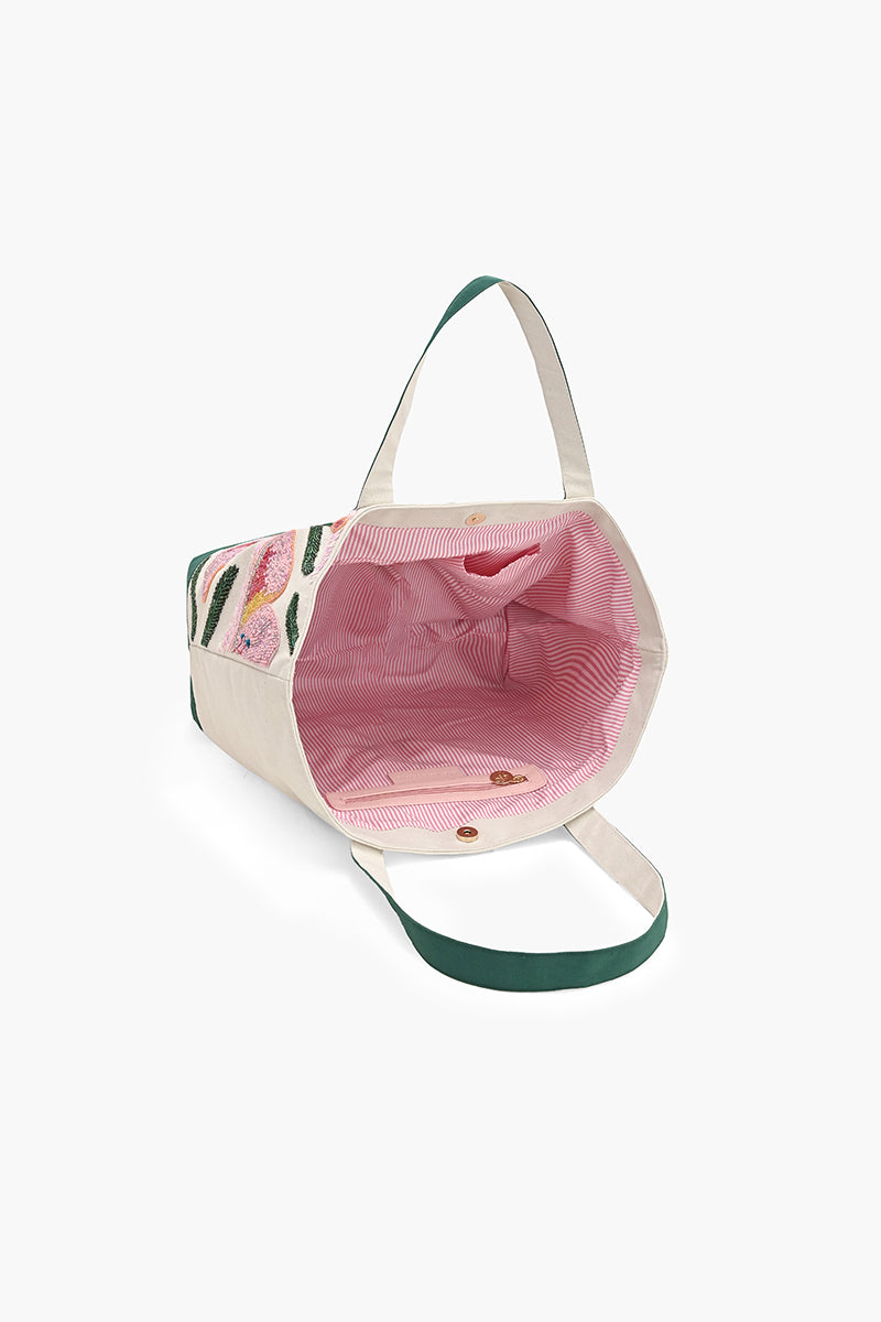 The Bloom Carryall Canvas Tote | View 6