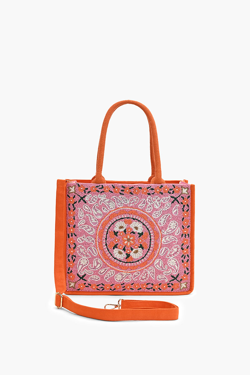 Paisley Promenade Box Tote