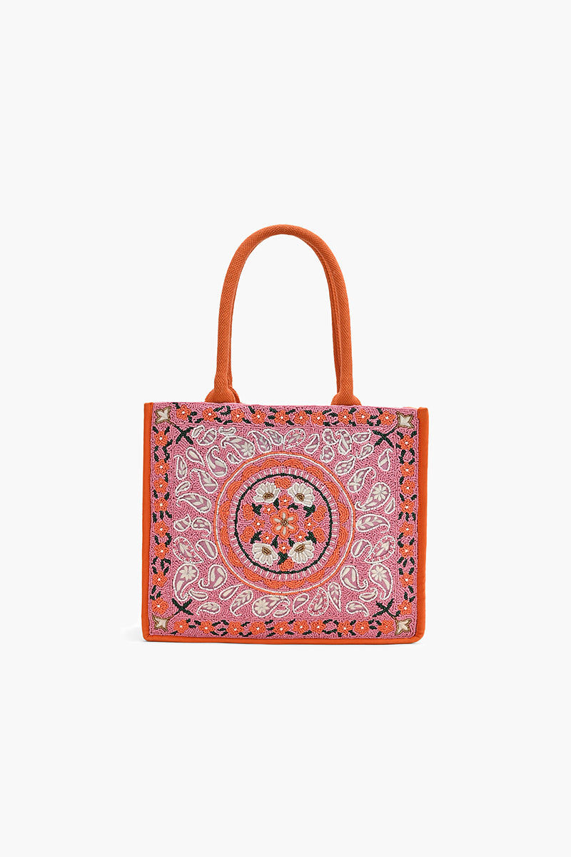 Paisley Promenade Box Tote
