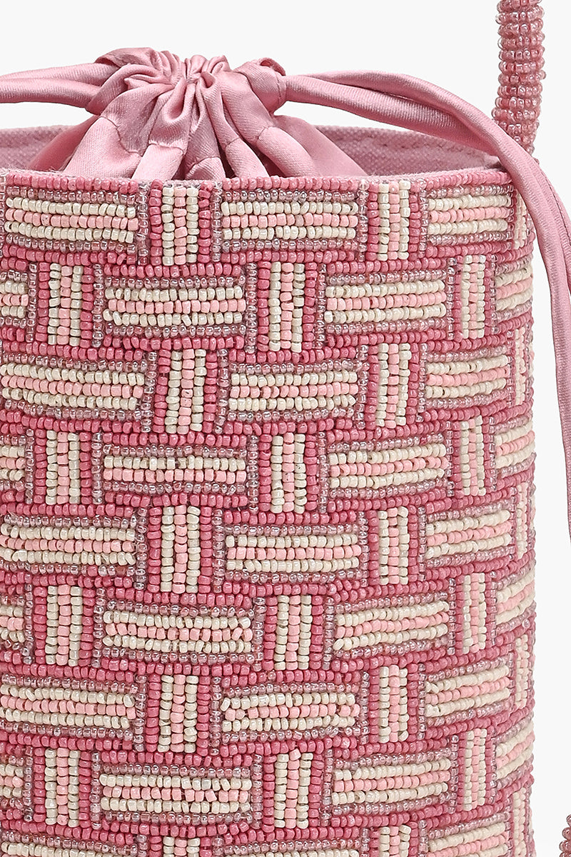 Bahama Breeze Beaded Bucket Bag | View 3