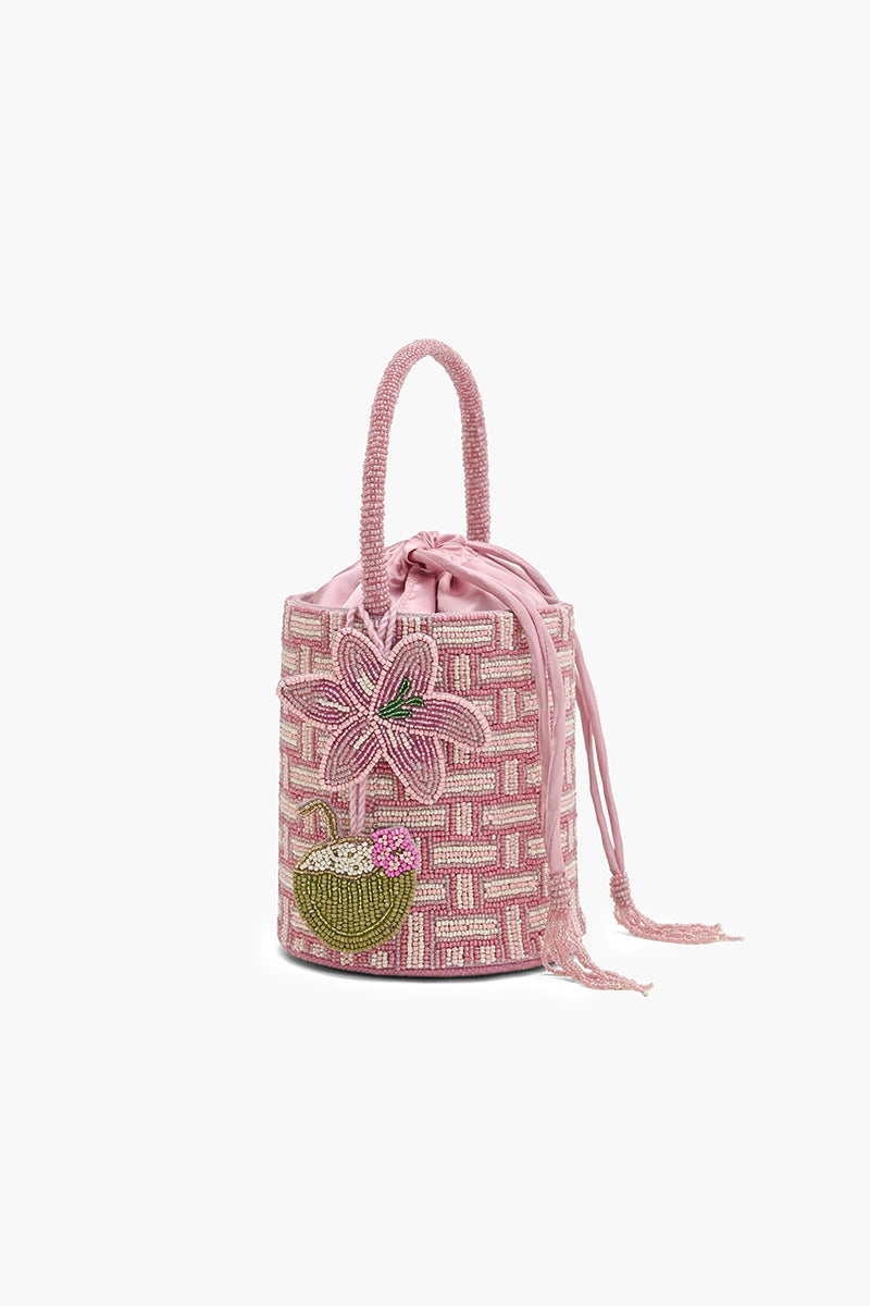 Bahama Breeze Beaded Bucket Bag | View 4