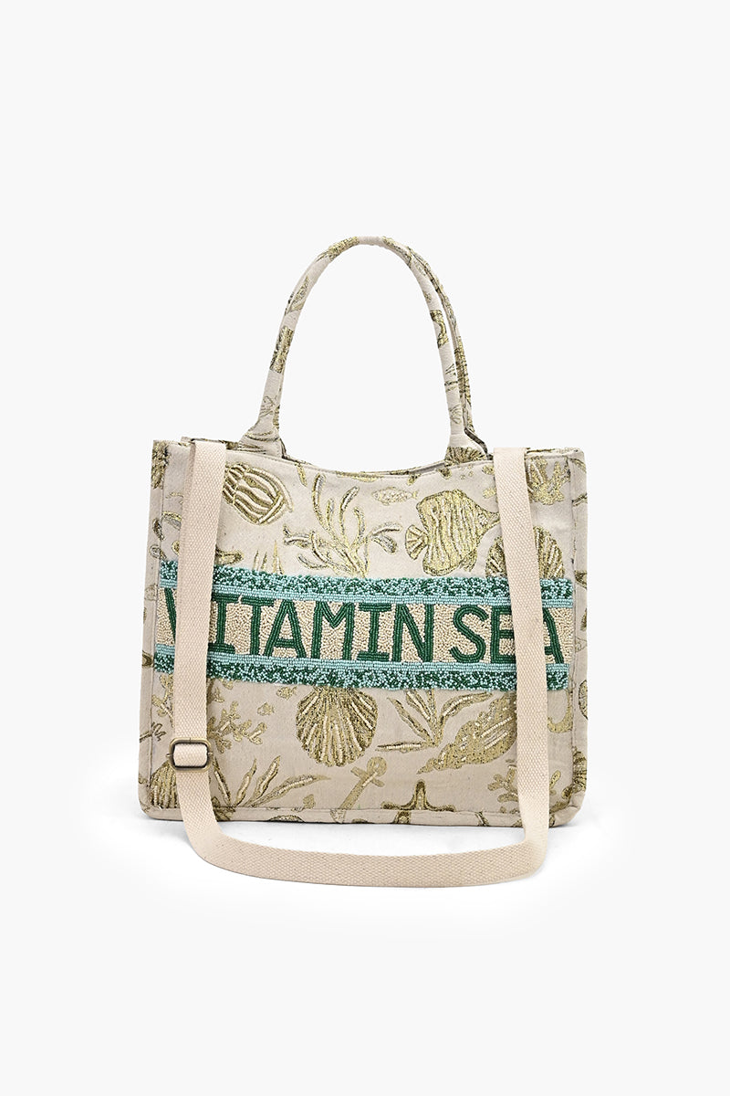 The Vitamin Sea Coastal Box Tote | View 7