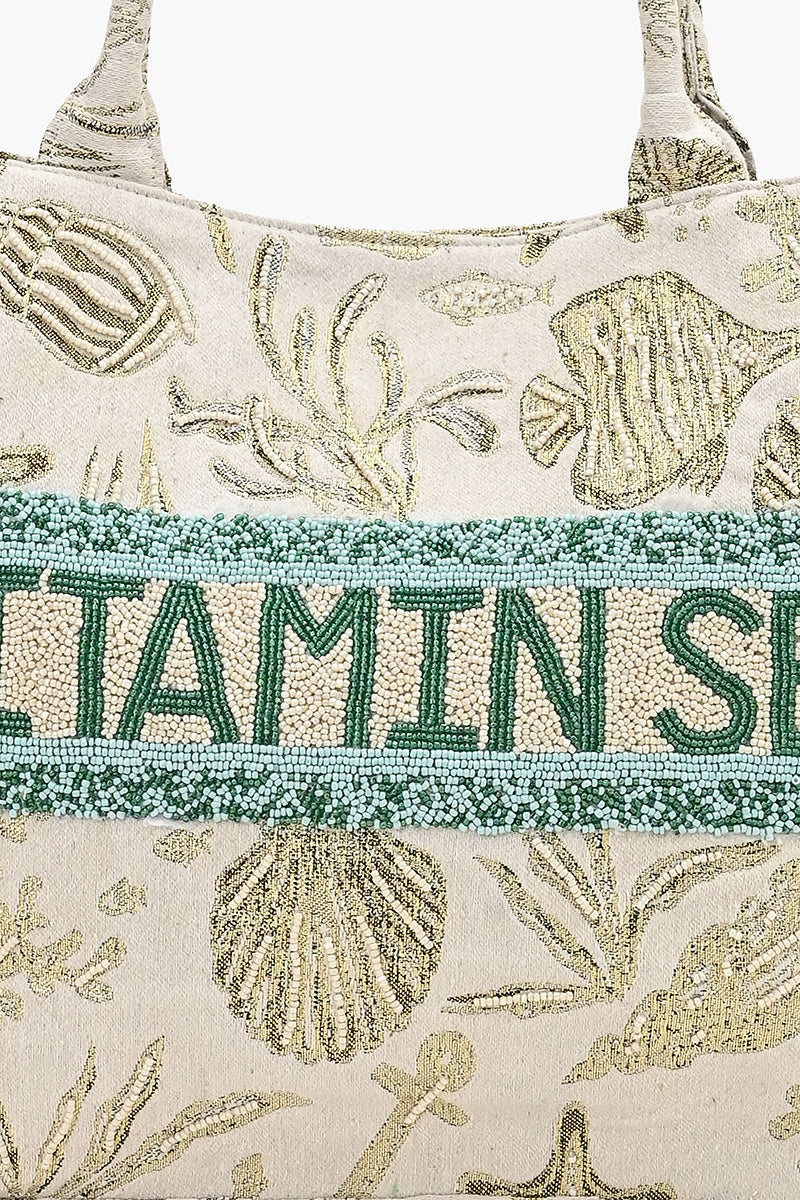 The Vitamin Sea Coastal Box Tote | View 3
