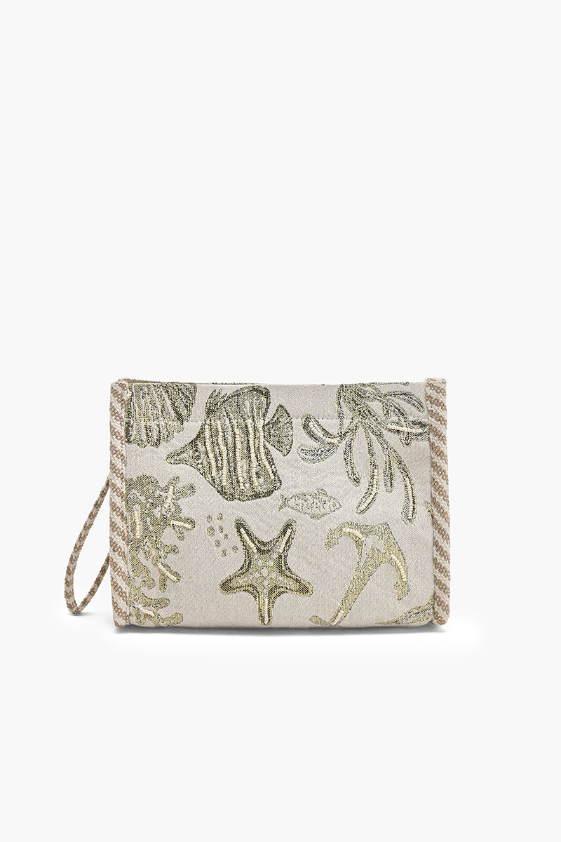 The Glitter Aqua Life Clutch | View 5