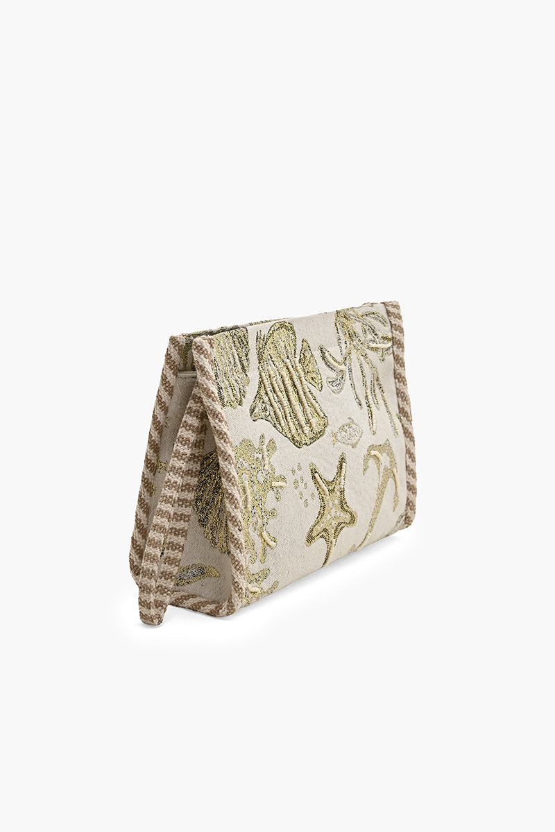 The Glitter Aqua Life Clutch | View 4