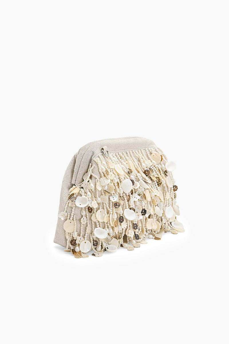 Riviera Pearl Evening Clutch