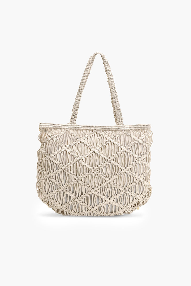 Coastal Chic Knotted Carryall Tote