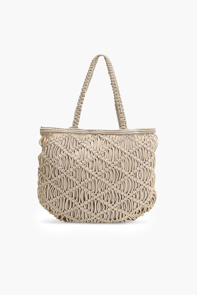 Coastal Chic Knotted Carryall Tote