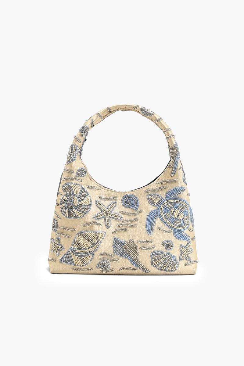 Shoreline Luxe Beaded Handbag