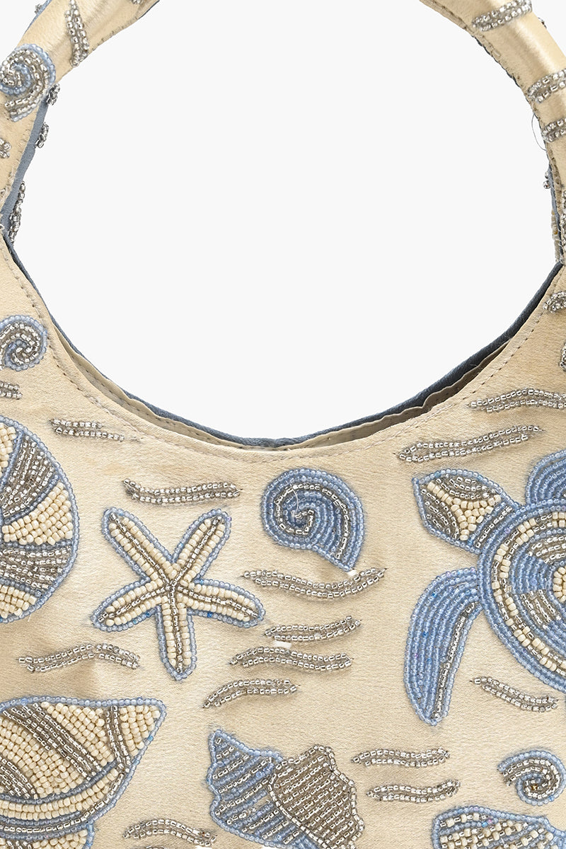 Shoreline Luxe Beaded Handbag | View 3