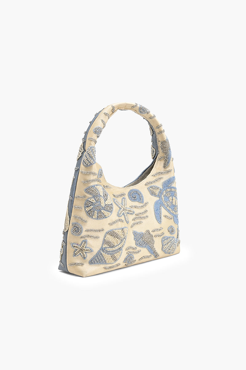 Shoreline Luxe Beaded Handbag
