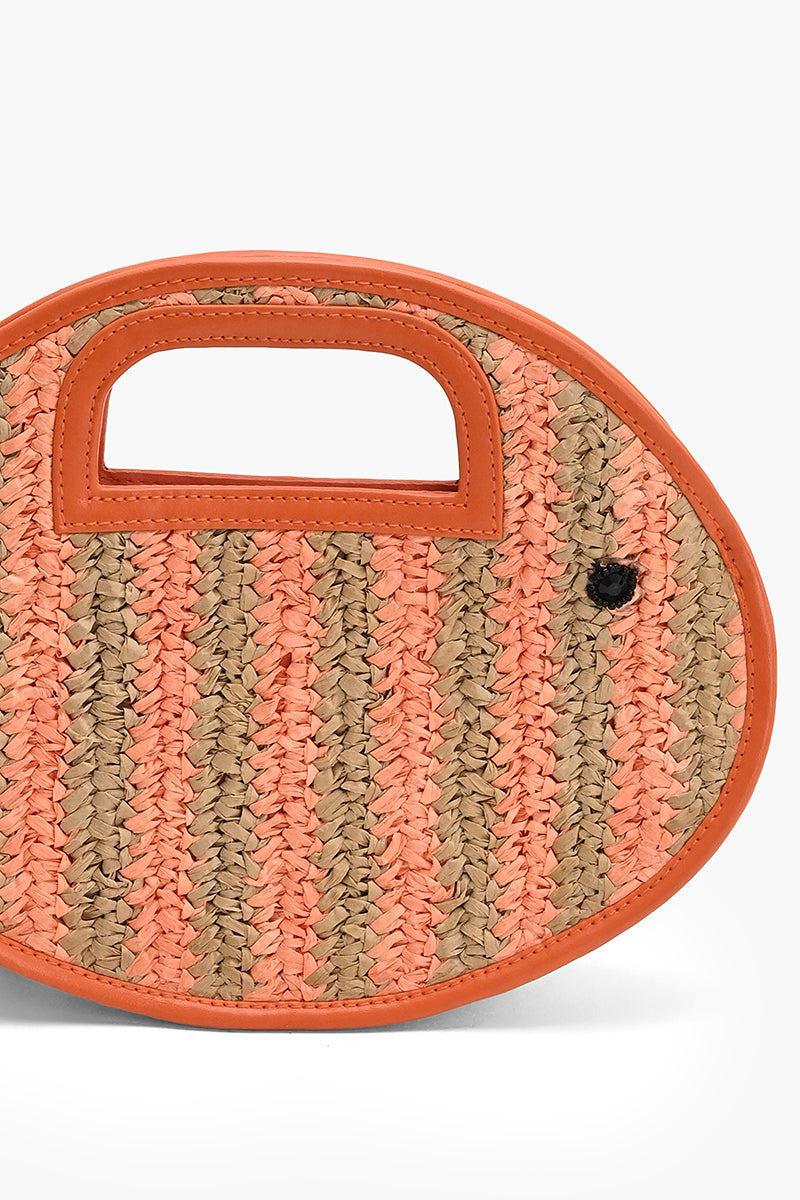 Striped Snapper Top Handle Bag