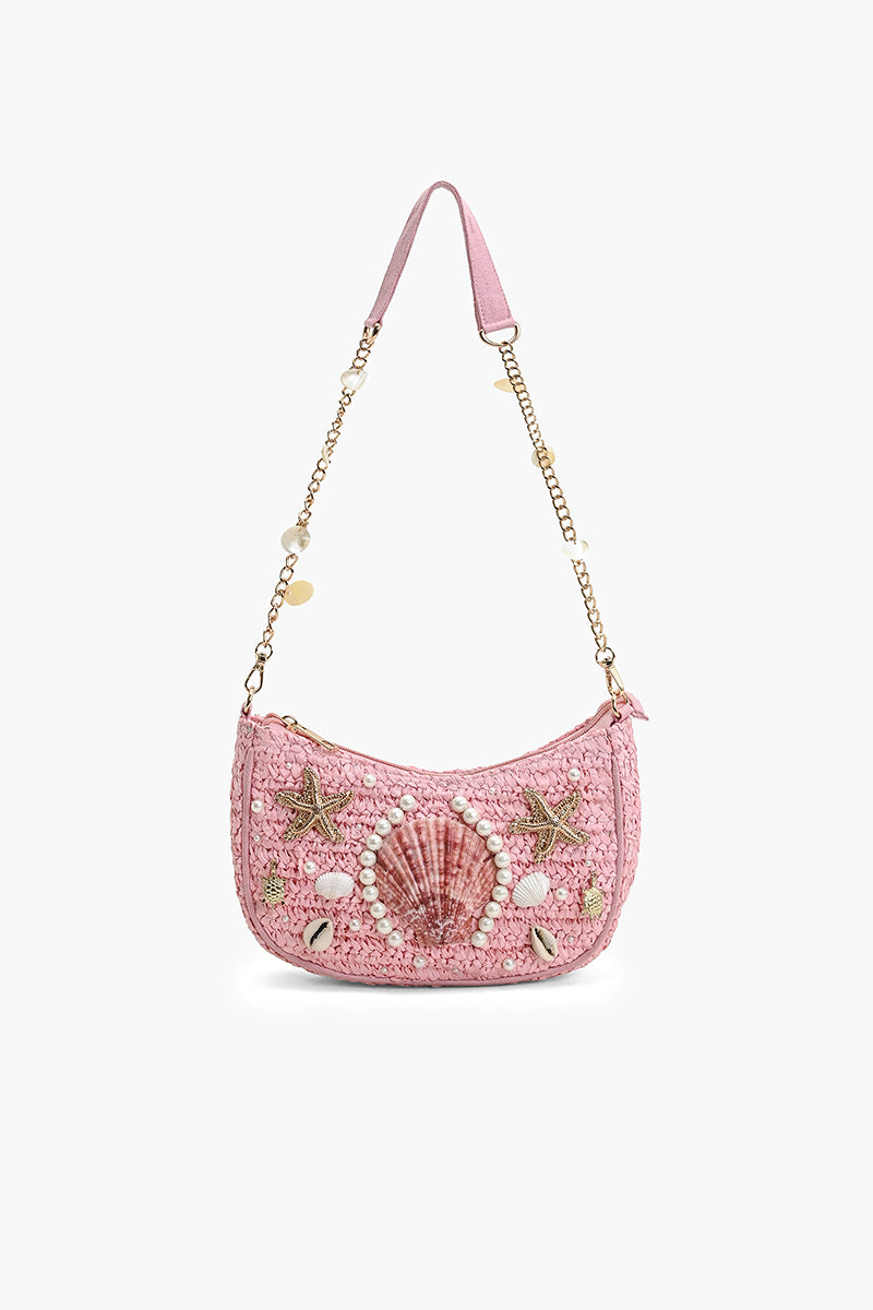 Pearlescent Shore Shoulder Bag